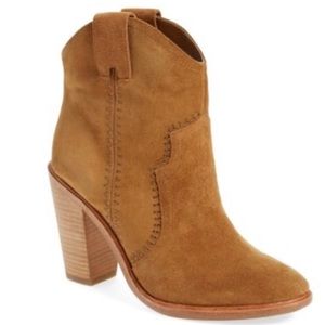 NWT JOIE Whiskey Western Suede Boot